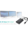 i-tec USB-C dual Display Port Video Adapter 2x DP 4K kompatybilny z Thunderbolt3 - nr 27