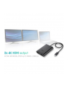i-tec USB-C dual HDMI Video Adapter 2x HDMI 4K kompatybilny z Thunderbolt 3 - nr 66