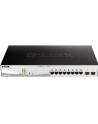 D-Link 10-Port Gigabit PoE+ Smart Switch inc. 2 SFP Ports POE budget 130W - nr 10