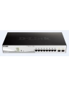 D-Link 10-Port Gigabit PoE+ Smart Switch inc. 2 SFP Ports POE budget 130W - nr 17