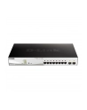 D-Link 10-Port Gigabit PoE+ Smart Switch inc. 2 SFP Ports POE budget 130W - nr 32