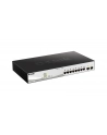 D-Link 10-Port Gigabit PoE+ Smart Switch inc. 2 SFP Ports POE budget 130W - nr 33