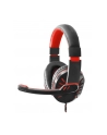 ESPERANZA EGH330R Słuchawki Stereo z Mikrofonem dla graczy - CROW - CZERWONE - nr 3