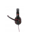 ESPERANZA EGH330R Słuchawki Stereo z Mikrofonem dla graczy - CROW - CZERWONE - nr 4