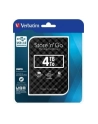 Verbatim dysk zewnętrzny Store 'n' Go 2.5' (6.35mm)GEN2 4TB USB 3.0 Black (15mm) - nr 25