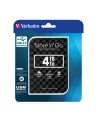 Verbatim dysk zewnętrzny Store 'n' Go 2.5' (6.35mm)GEN2 4TB USB 3.0 Black (15mm) - nr 8