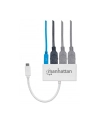 Manhattan Hub SuperSpeed USB-C 3.1 3-portowy 3x USB typ-A 1x USB-C PD - nr 12