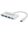 Manhattan Hub SuperSpeed USB-C 3.1 3-portowy 3x USB typ-A 1x USB-C PD - nr 14