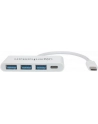 Manhattan Hub SuperSpeed USB-C 3.1 3-portowy 3x USB typ-A 1x USB-C PD - nr 29