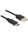 Delock Kabel USB 2.0 Typ-AM> USB Typ-C (M) 0.5m czarny - nr 18