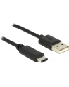 Delock Kabel USB 2.0 Typ-AM> USB Typ-C (M) 0.5m czarny - nr 19