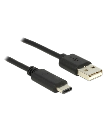 Delock Kabel USB 2.0 Typ-AM> USB Typ-C (M) 0.5m czarny nr 2