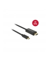 Delock Kabel USB Type-C (M)>HDMI (M) (tryb alternatywny DP) 4K 60 Hz 1m czarny - nr 15
