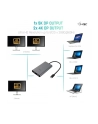 i-tec THUNDERBOLT 3 Dual Display Port video adapter 1x 5K 60Hz lub 2x 4K 60Hz - nr 3