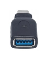 Manhattan Adapter SuperSpeed USB-C 3.1 Gen1 na USB typ-A M/F czarny - nr 10