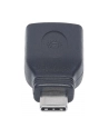 Manhattan Adapter SuperSpeed USB-C 3.1 Gen1 na USB typ-A M/F czarny - nr 18
