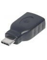 Manhattan Adapter SuperSpeed USB-C 3.1 Gen1 na USB typ-A M/F czarny - nr 20