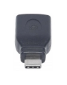 Manhattan Adapter SuperSpeed USB-C 3.1 Gen1 na USB typ-A M/F czarny - nr 23