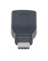 Manhattan Adapter SuperSpeed USB-C 3.1 Gen1 na USB typ-A M/F czarny - nr 32