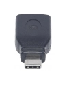 Manhattan Adapter SuperSpeed USB-C 3.1 Gen1 na USB typ-A M/F czarny - nr 3