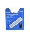 SAVIO AK-31/B Micro USB Adapter (F) - USB 3.1 Type C (M) - Czarny - nr 10