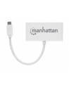 Manhattan Hub SuperSpeed USB-C 3.1 3-portowy 3x USB typ-A 1x USB-C PD - nr 10