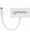 Manhattan Hub SuperSpeed USB-C 3.1 3-portowy 3x USB typ-A 1x USB-C PD - nr 18