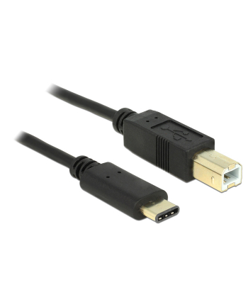 Delock Kabel USB 2.0 Typ-BM> USB Typ-C (M) 2m czarny