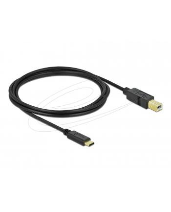 Delock Kabel USB 2.0 Typ-BM> USB Typ-C (M) 2m czarny