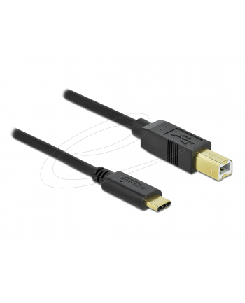 Delock Kabel USB 2.0 Typ-BM> USB Typ-C (M) 2m czarny