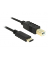 Delock Kabel USB 2.0 Typ-BM> USB Typ-C (M) 2m czarny - nr 14