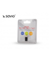 SAVIO AK-31/B Micro USB Adapter (F) - USB 3.1 Type C (M) - Czarny - nr 5