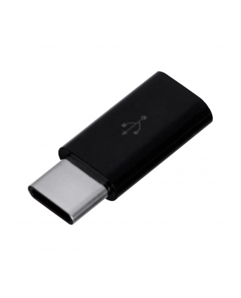 SAVIO AK-31/B Micro USB Adapter (F) - USB 3.1 Type C (M) - Czarny