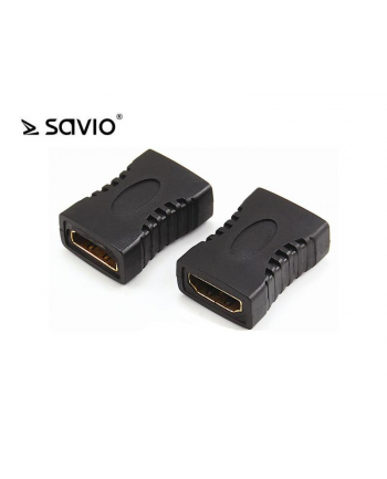 SAVIO CL-111 Adapter HDMI (F) - HDMI (F) - prosty, beczka