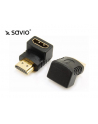SAVIO CL-112 Adapter HDMI (F) - HDMI (M) - kątowy - nr 1