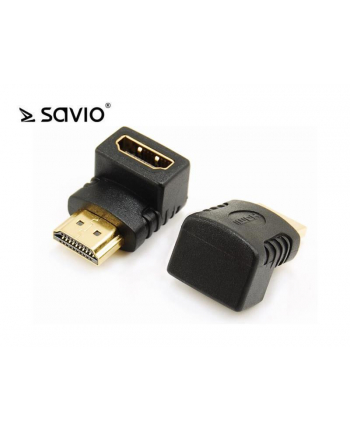 SAVIO CL-112 Adapter HDMI (F) - HDMI (M) - kątowy