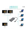i-tec THUNDERBOLT 3 Dual Display Port video adapter 1x 5K 60Hz lub 2x 4K 60Hz - nr 24