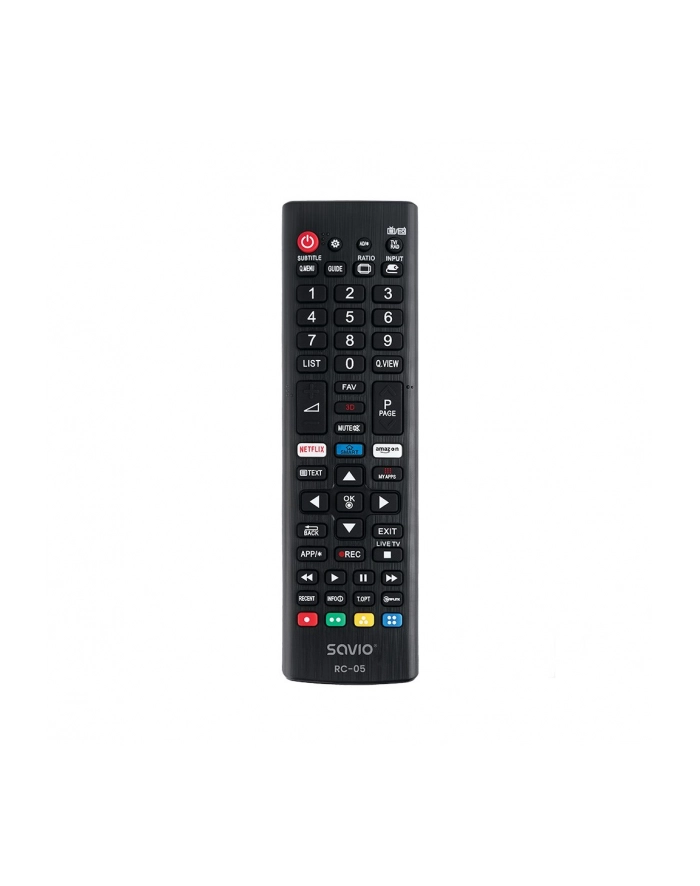 SAVIO RC-05 Pilot uniwersalny/zamiennik do TV LG główny