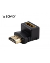 SAVIO CL-112 Adapter HDMI (F) - HDMI (M) - kątowy - nr 2