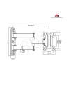 Uchwyt do telewizora Maclean MC-740 13 -27  30kg - nr 22