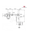 Uchwyt biurkowy do monitora Maclean MC-690 8kg 13  - 27  VESA 75X75 100X100 - nr 45