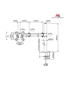Uchwyt biurkowy do monitora Maclean MC-690 8kg 13  - 27  VESA 75X75 100X100 - nr 6