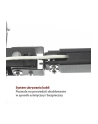 ART UCHWYT SUFITOWY DO PROJEKTORA P-108 10KG CZARNY - nr 11