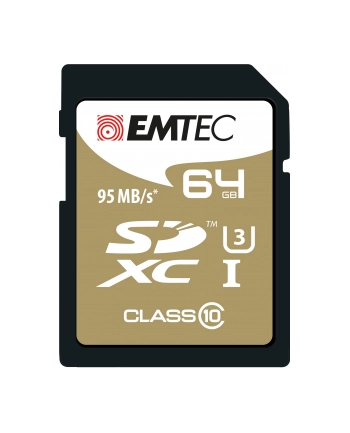 EMTEC SDXC SPEEDIN 64GB Class10 95MB/s UHS-I U3