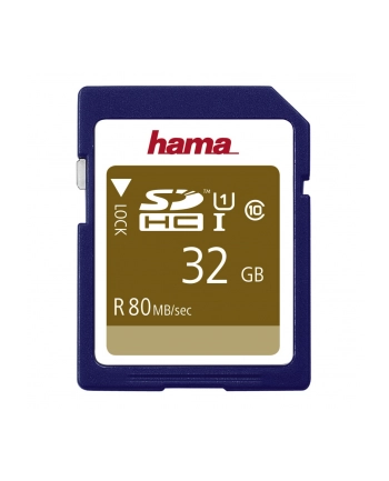 Hama Polska SDHC HS GOLD 32GB Class 10 UHS Class U1 nr 2