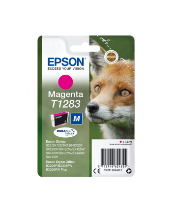 Tusz Epson czerwony T1283=C13T12834012  200 str.   3.5 ml nr 1