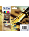 Zestaw tuszy Epson T1626 (do drukarki Epson  oryginał C13T16264012 (C13T16214012  C13T16224012  C13T16234012  C13T16244012) 1x5 4  3x3 1ml cyan czarny magenta yellow) - nr 24
