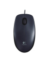 Mysz przewodowa Logitech optyczna M90 1000dpi grafitowy - nr 10