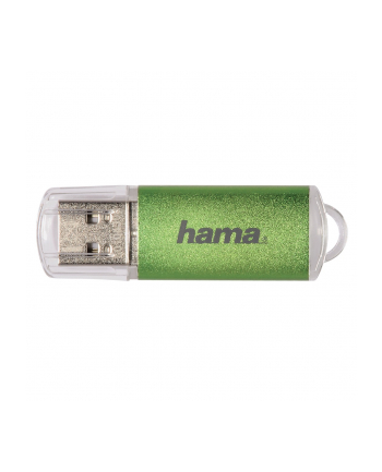 Hama Polska Flashdrive LEATA 64GB USB 2.0 zielony