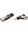 Hama Polska Flashdrive ROTATE 64GB USB 2.0 czarno-srebrny - nr 15